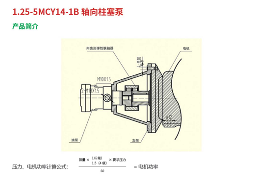 1.25-5MCY14-1B轴向柱塞泵
